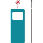 Medidor De Distancia Laser 0,05m - 80m Makita