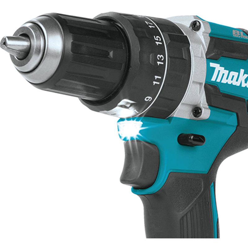 Taladro Atornillador Percutor DHP484RFE Inalámbrico 18V Max. Torque 60 N.M  + 2 Baterías 3 A.h + Cargador Makita